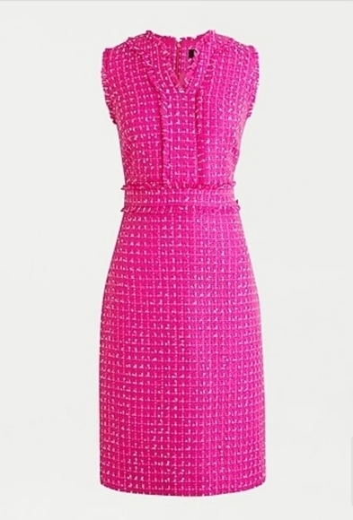 J Crew Tweed Sheath Silhouette Dress - Picture 1 of 13